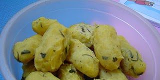 Croquete de mandioquinha com cenoura