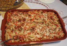 Macarrão ao Forno com Castanha do Pará