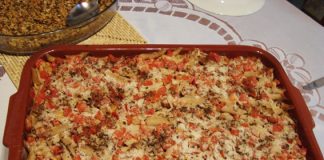 Macarrão ao Forno com Castanha do Pará