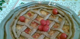 Quiche de Palmito com Tomate Cereja