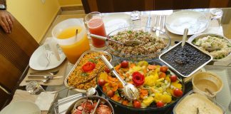 Sugestão de cardápio vegetariano: Almoço para os amigos