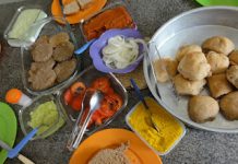 Sugestão de cardápio vegetariano: Lanche no prato