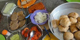 Sugestão de cardápio vegetariano: Lanche no prato