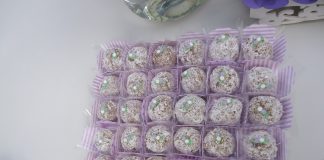 Docinhos de festa vegetarianos