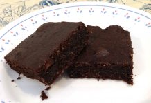 Brownie de Alfarroba