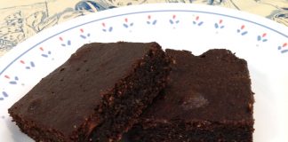 Brownie de Alfarroba
