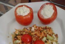 Cardápio para um almoço crudivista