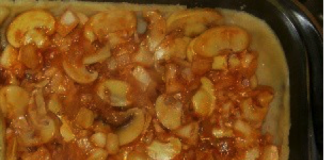 Empadão de palmito sem leite e ovos