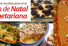 Receitas de Ceia Vegetariana / Vegana para Natal e Ano Novo