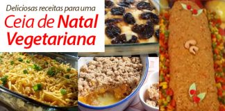 Receitas de Ceia Vegetariana / Vegana para Natal e Ano Novo