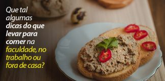 5 dicas de lanches vegetarianos para comer fora de casa